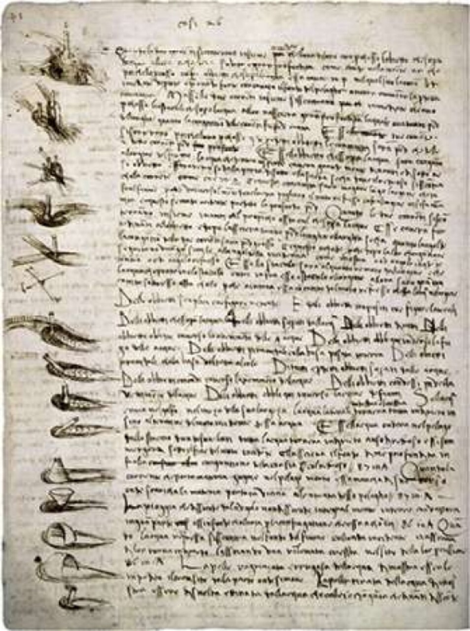 Codex Leicester: Water Flow Poster Print by Leonardo Da Vinci - Item # VARPDX277239